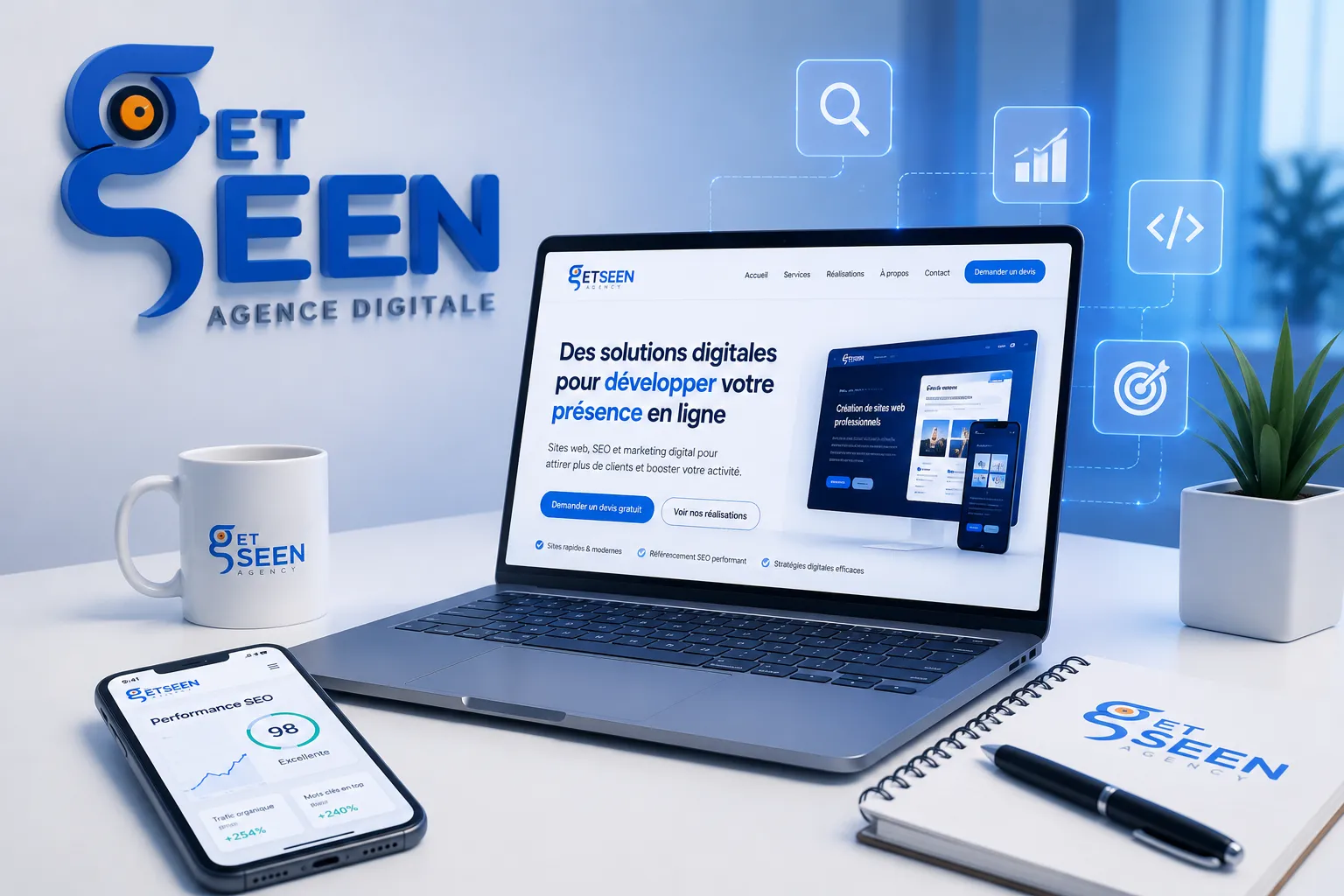 Get Seen, agence digitale marocaine basee a Tanger